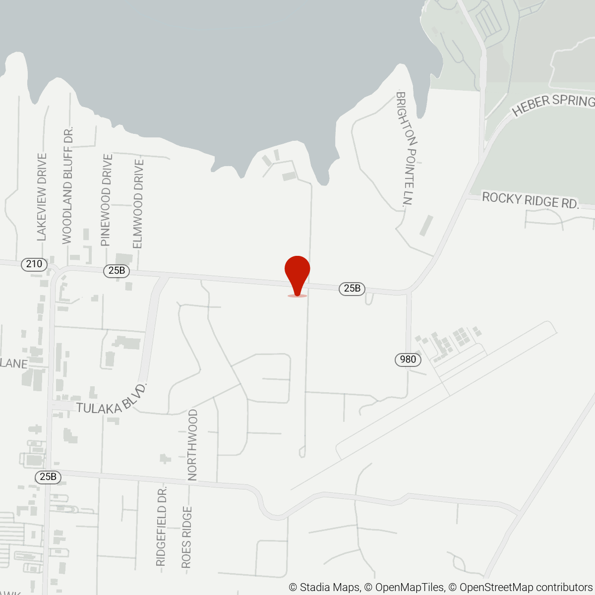 Map of Big Mike Storage